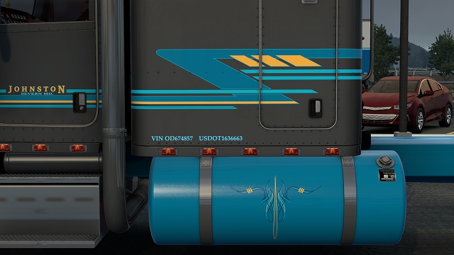 Steam Workshop::Johnston Trucking skin for Ruda