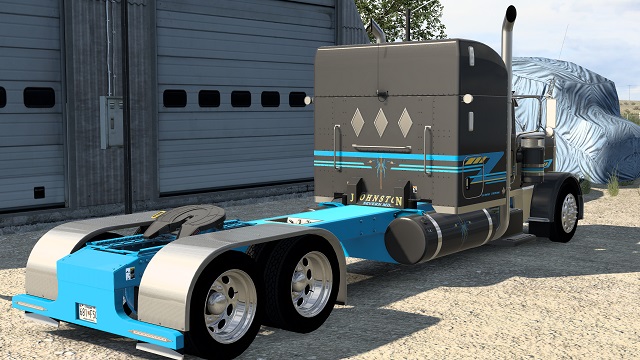 Steam Workshop::Johnston Trucking skin for the Pizzster and Damo 389