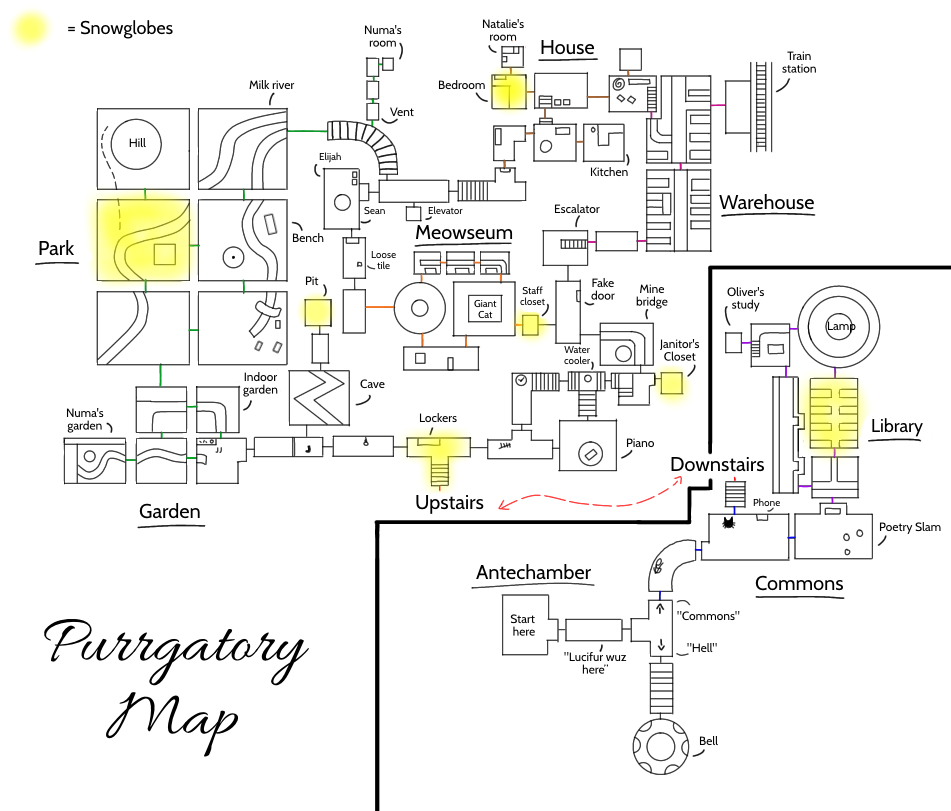 Purrgatory Map image 1