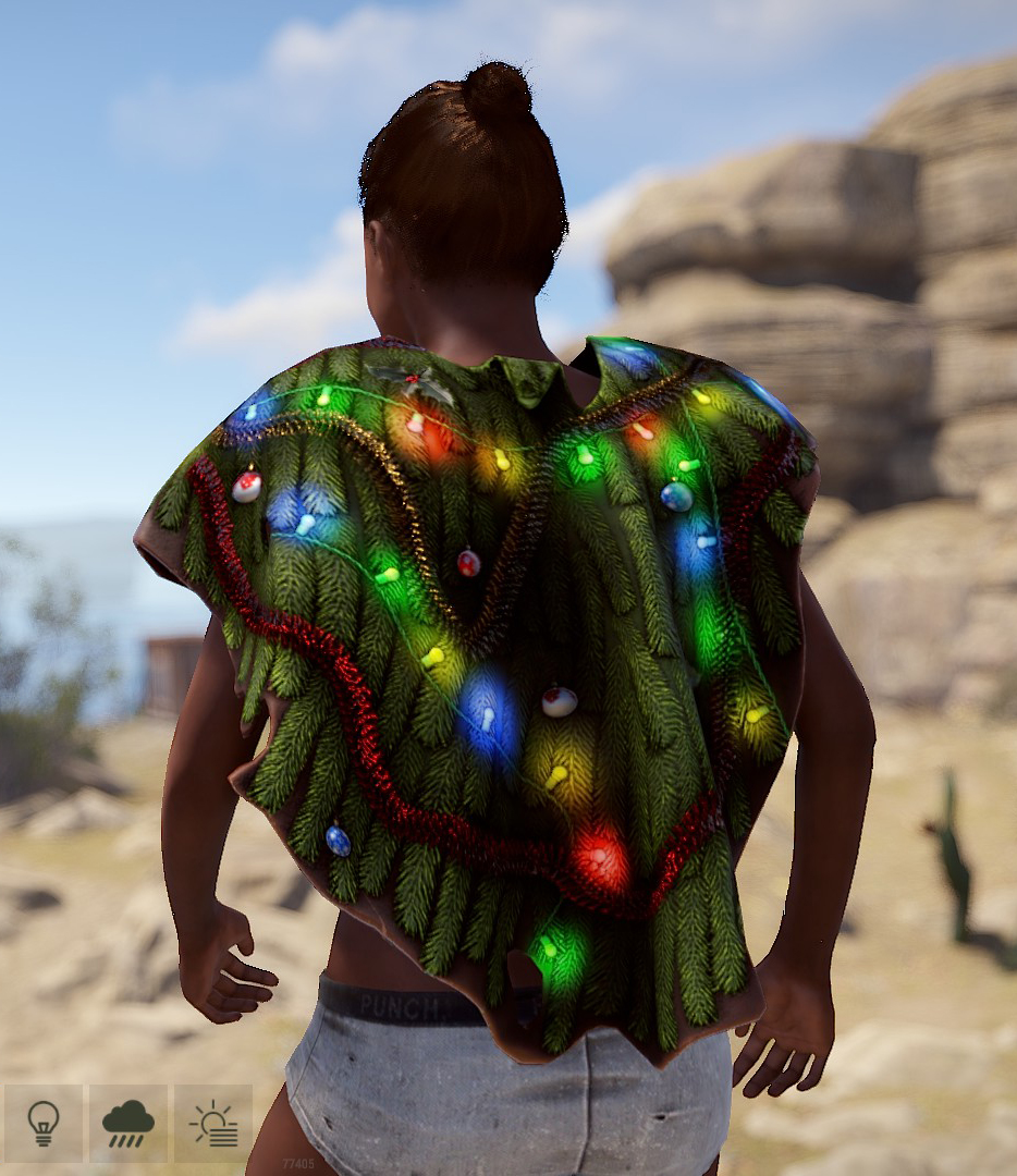 Christmas Tree Poncho thumbnail 2
