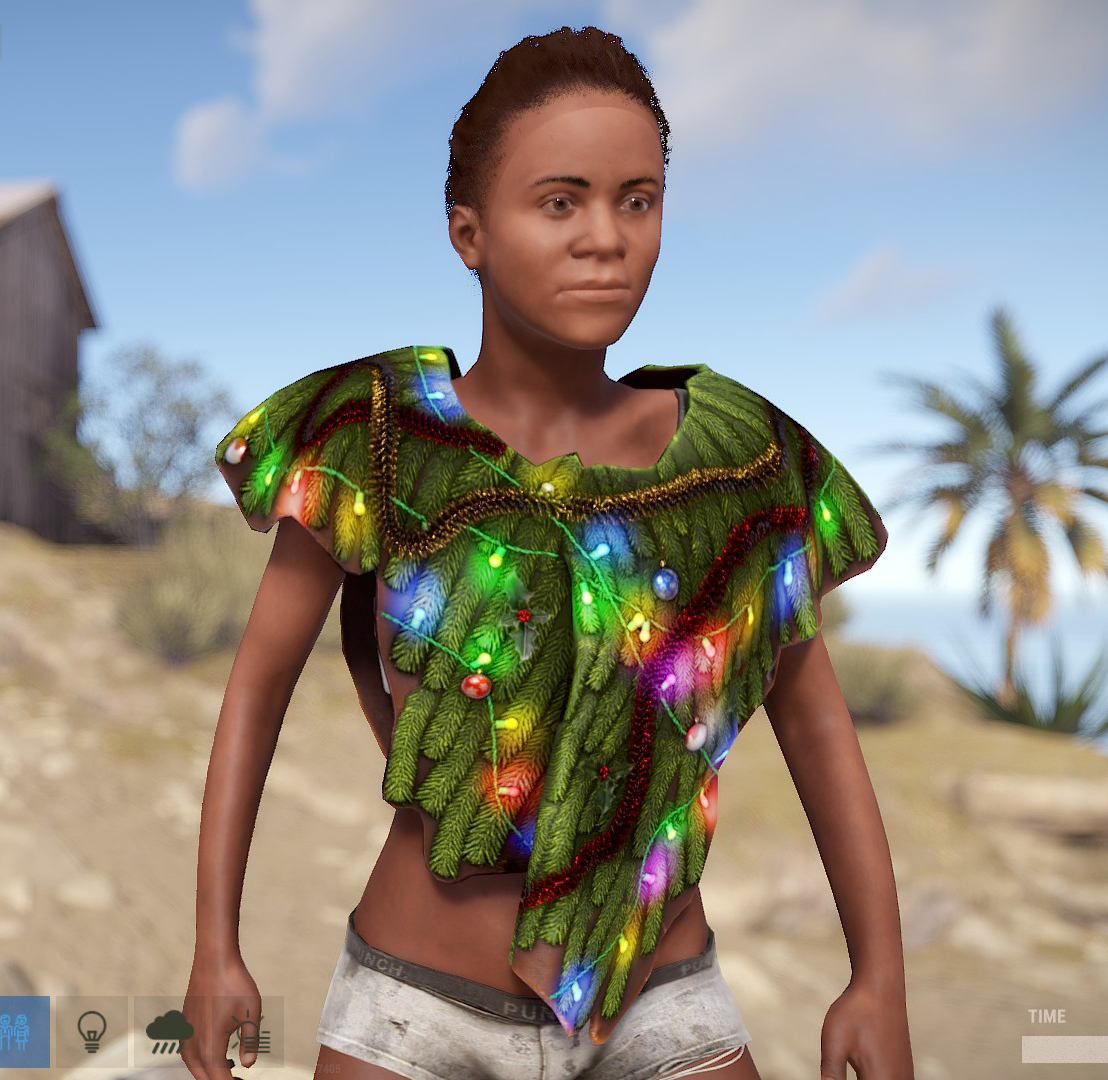 Christmas Tree Poncho thumbnail 3
