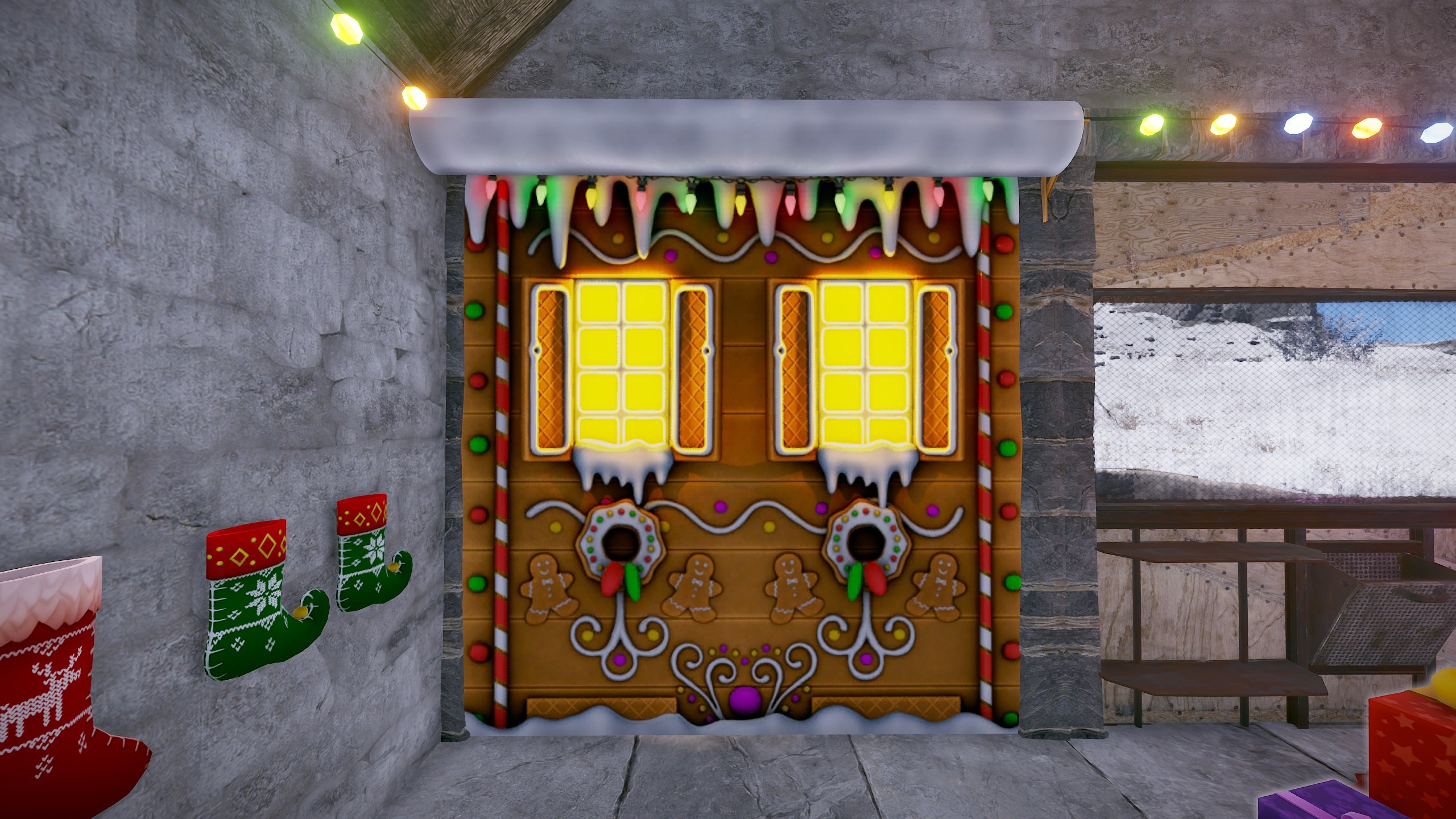 Gingerbread Garage Door thumbnail 6