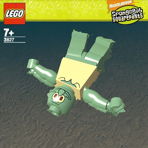 Lego store spongebob squidward