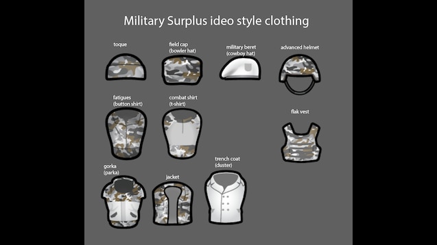 Vue d'ensemble / Articles / Matériel militaire / Grimage / Tenue de  camouflage - Military Megastore