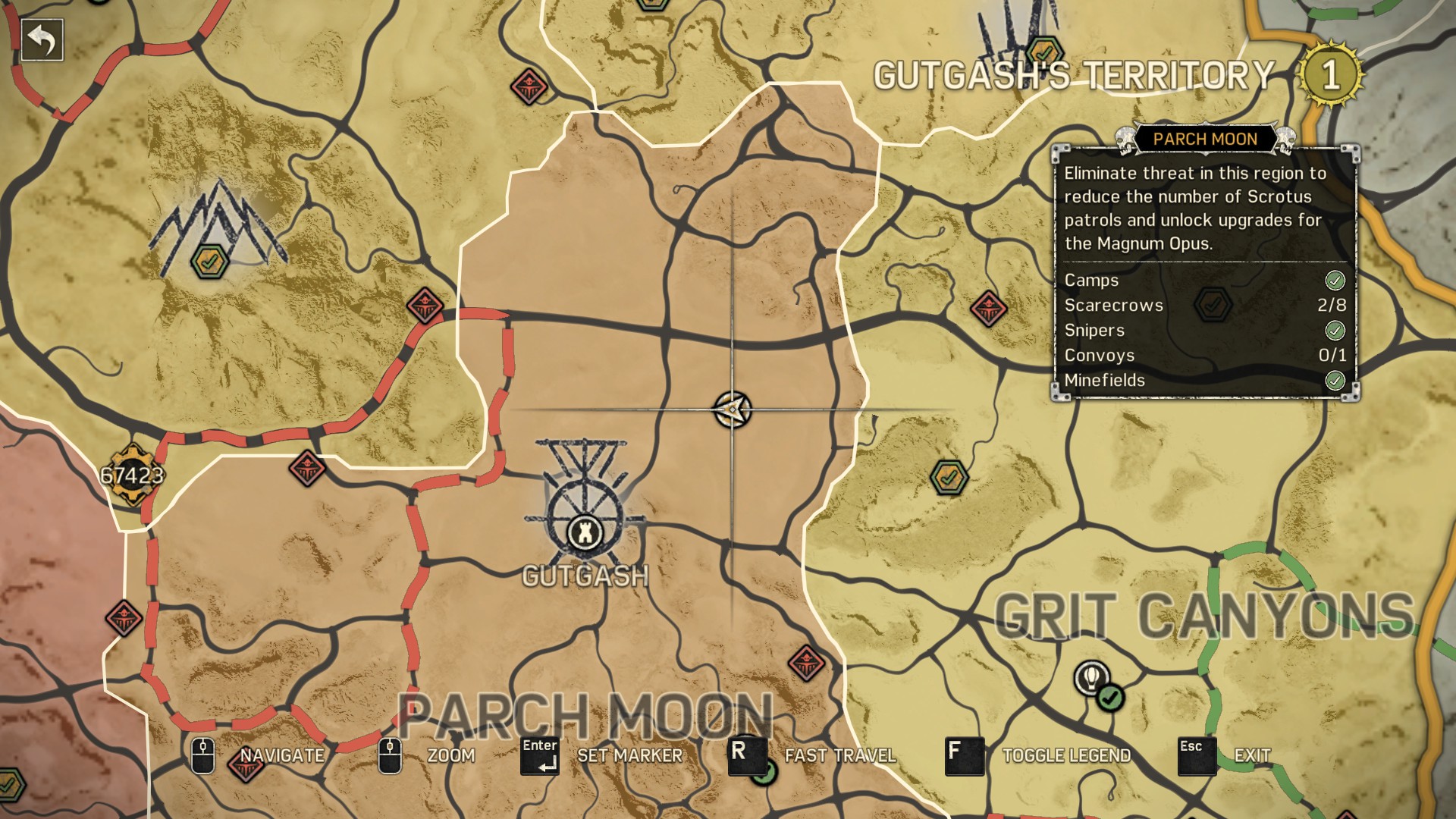 The Road Warrior Pack Map Locations image 32