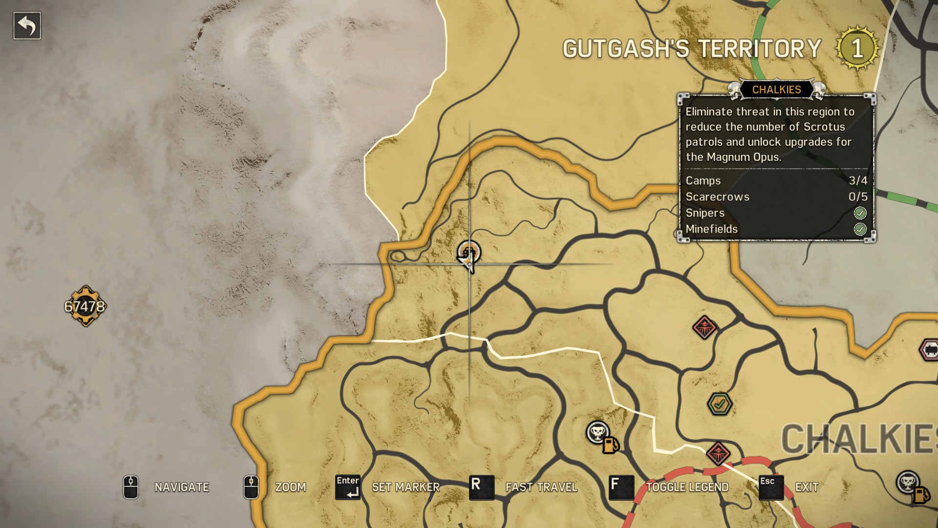 The Road Warrior Pack Map Locations image 42