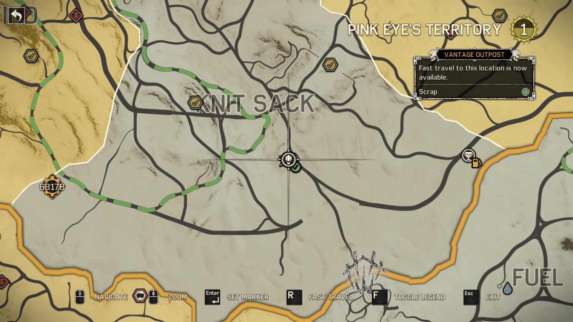 The Road Warrior Pack Map Locations image 58