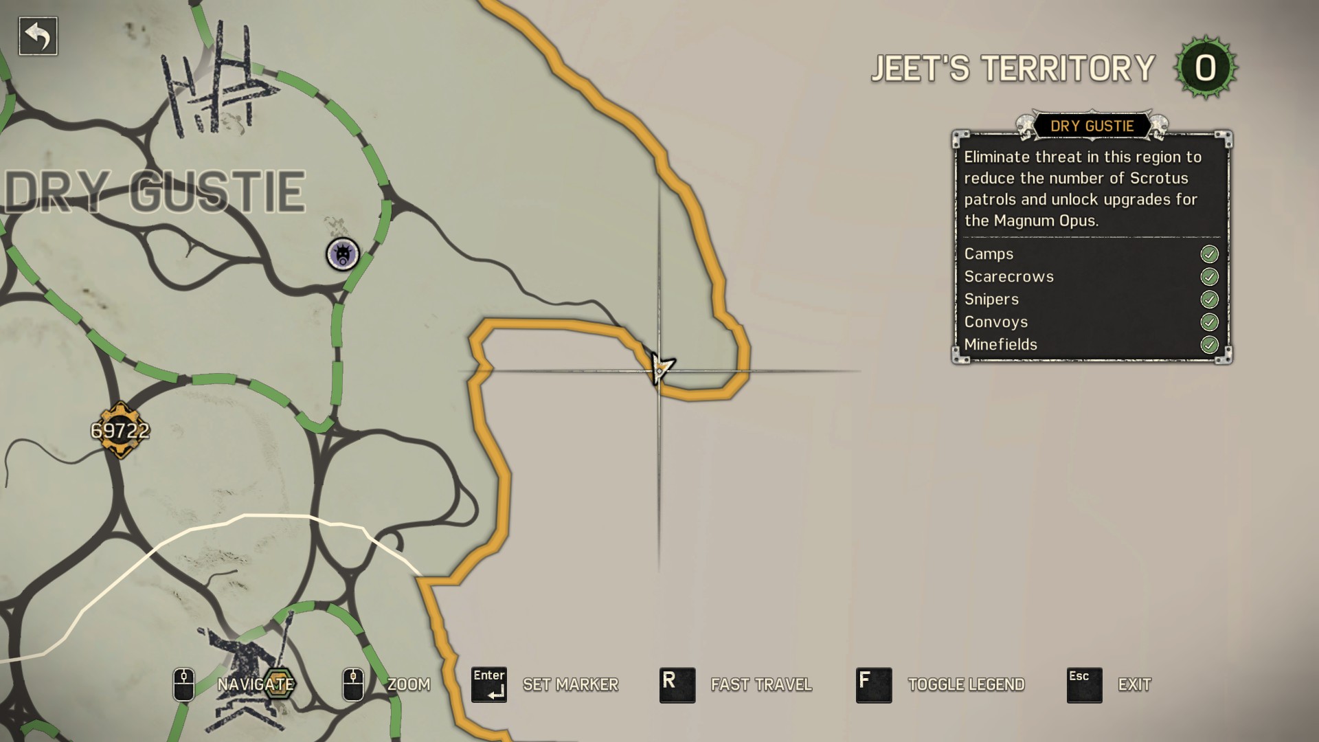 The Road Warrior Pack Map Locations image 23