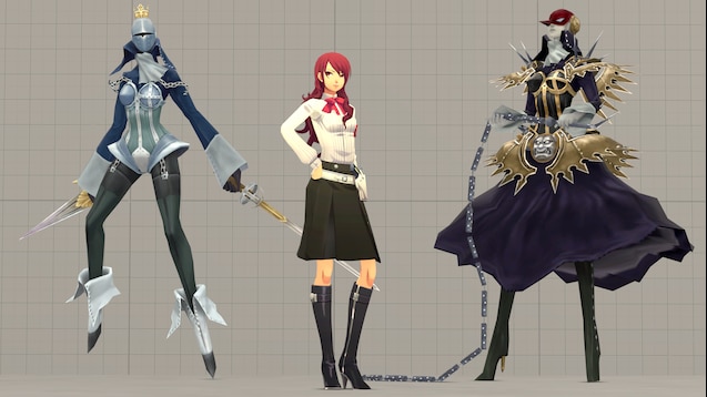 Steam Workshop::Persona 3: Ultimate Mitsuru pack (ragdolls)