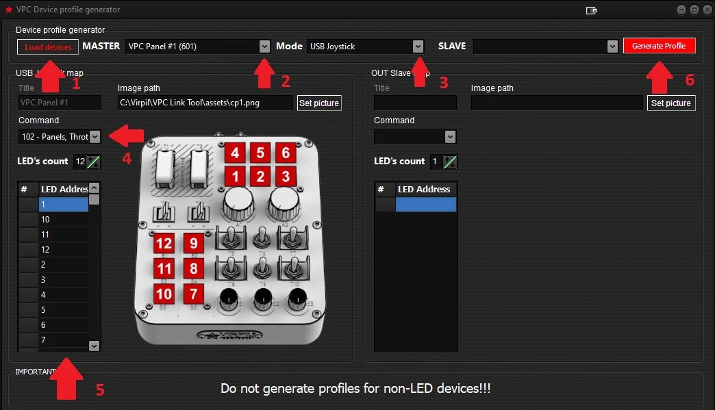 Steam Community :: Guide :: Virpil User Guide - Setting LEDs based on ...