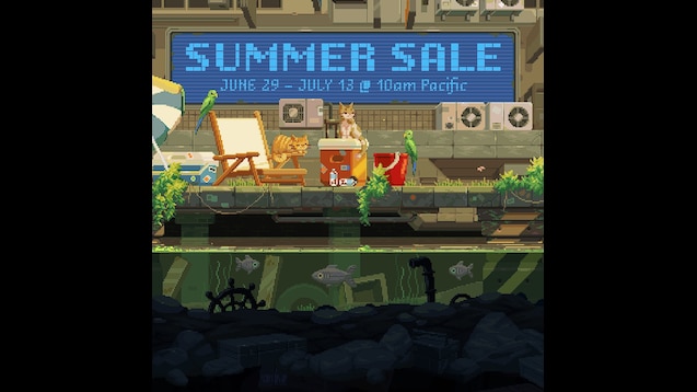 Steam update on summer sale 2020 (animated backgrounds) 