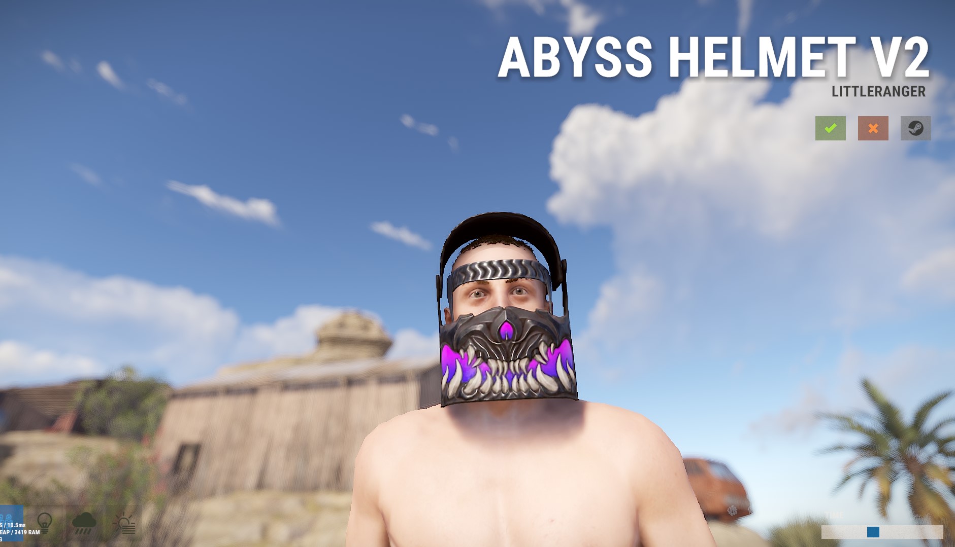Abyss Helmet screenshot 1