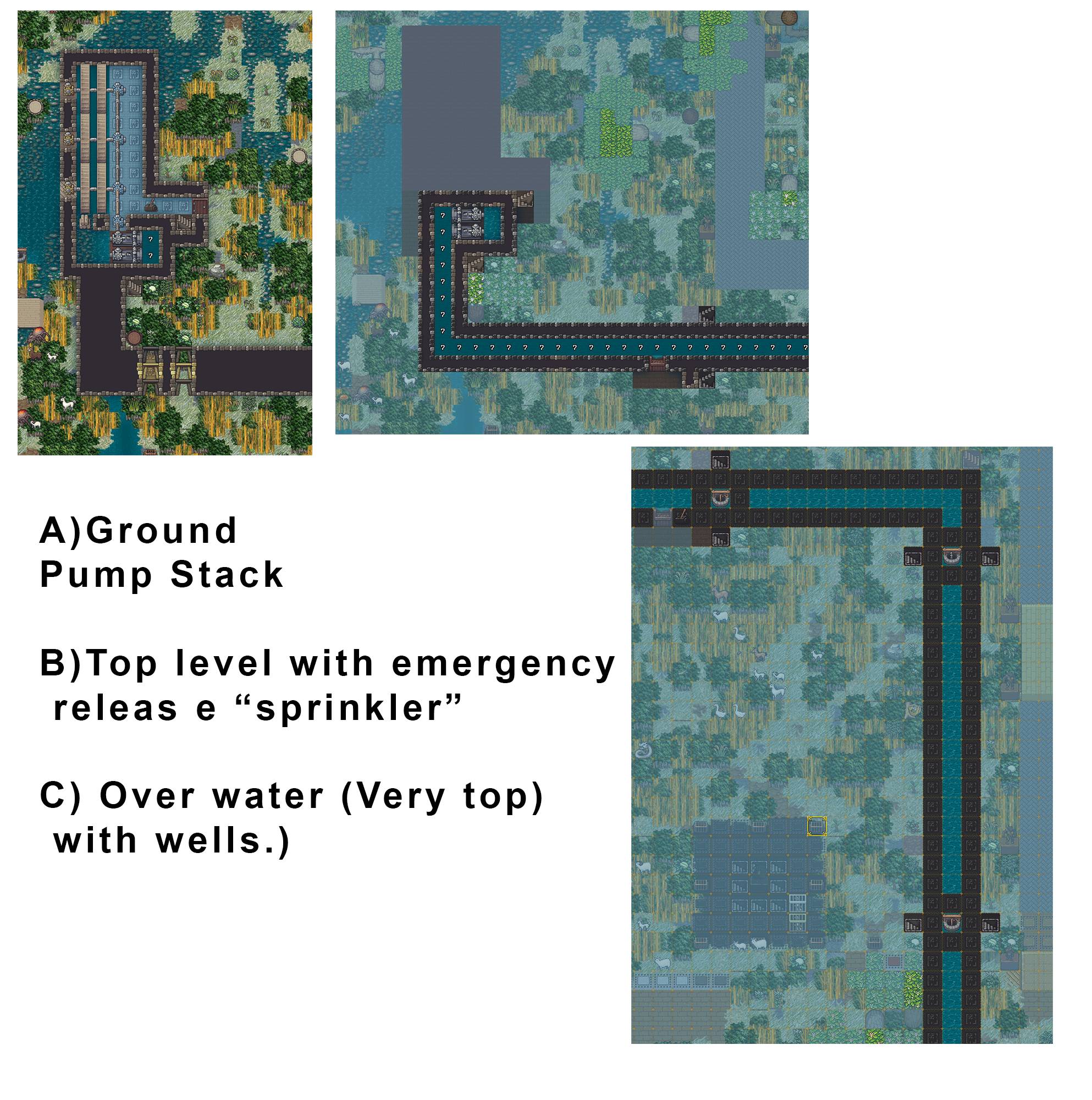 The Waterworks of Scorchbrass: Example Aqueduct Waterfalls AKA A complete guide to the Kobold volcano fortress's indoor plumbing image 9