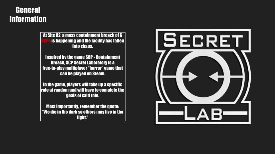 Steam Community :: Guide :: Realist's Guide to Secret Lab: SCPs