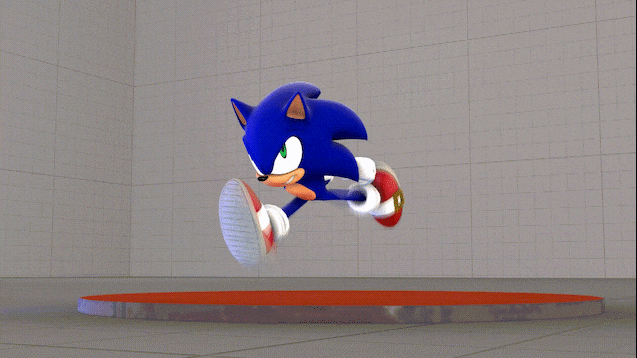 Sonic Running-STH4 Ep.1 Style by WingedKnight7 on DeviantArt