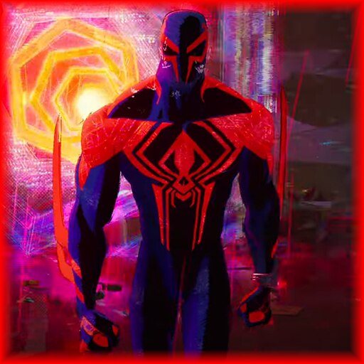 Steam Workshop::Spiderman Across the Spiderverse glitching spider