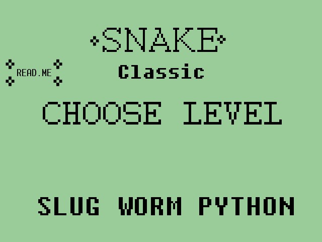 The classic snake game - A Humble Opinion