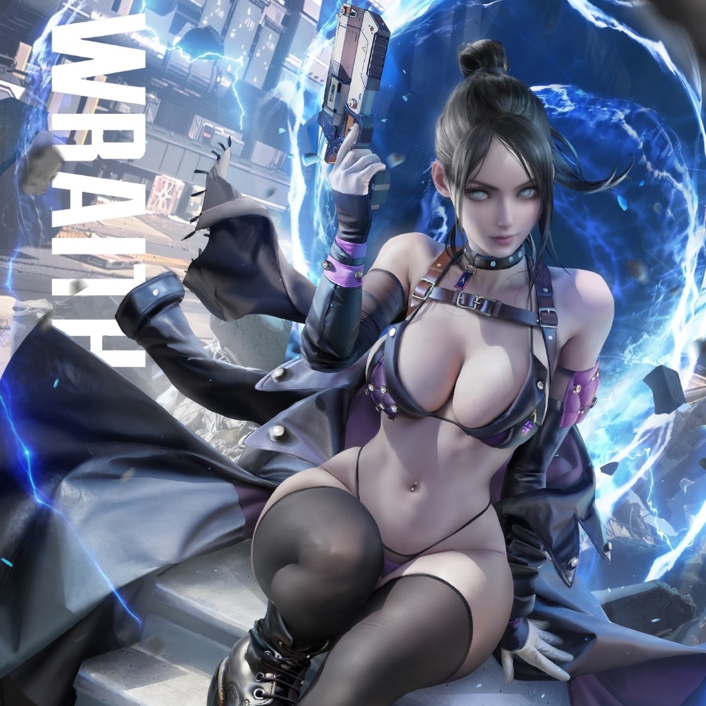 Wraith / Apex Legends / 18+ X-ray NSFW & SFW ( 4 Versions )