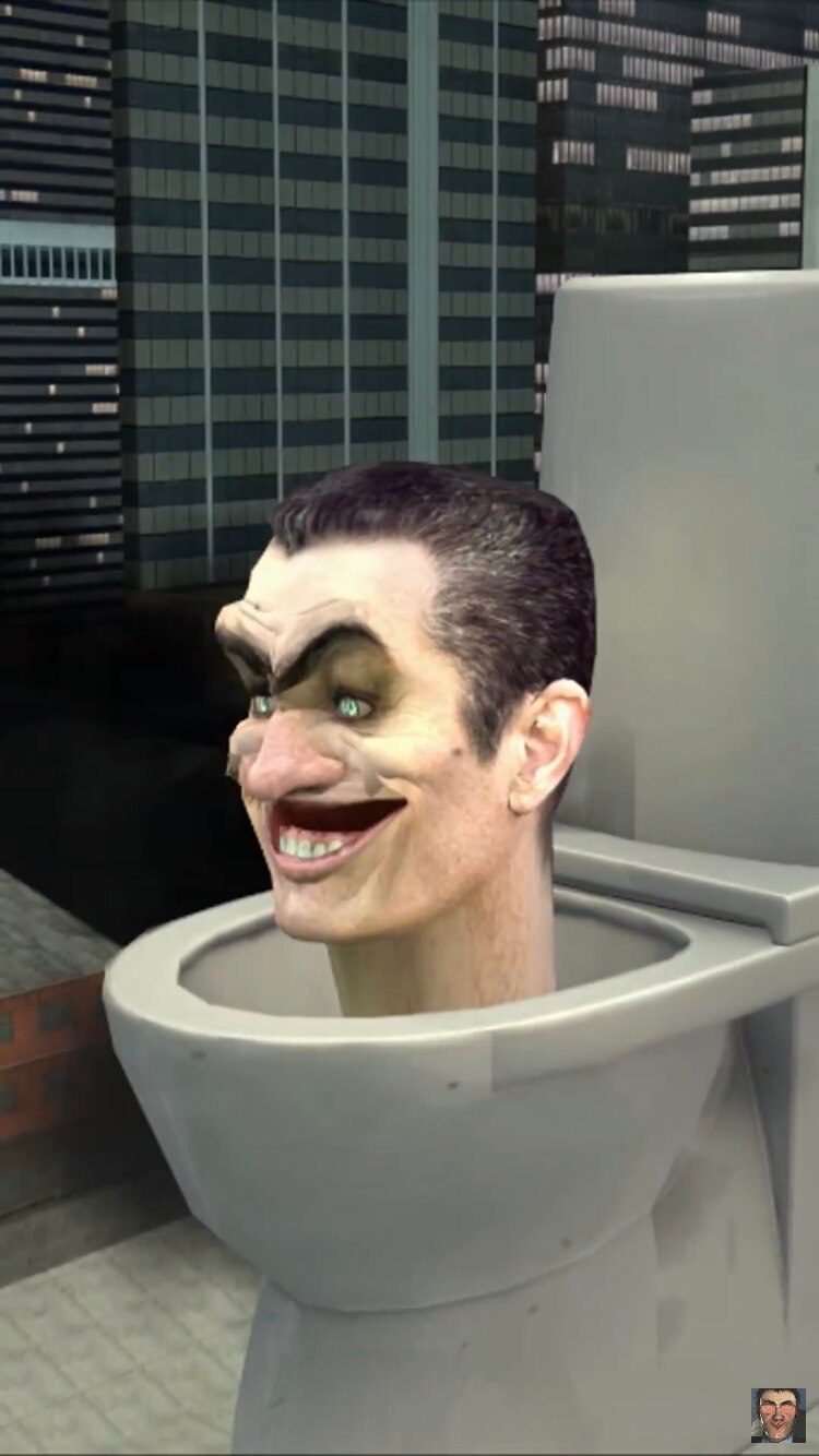 Skibidi toilet G-Man Minecraft Skin