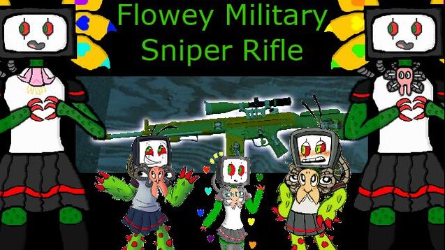 Steam Workshop::Flowey Military Sniper Rifle