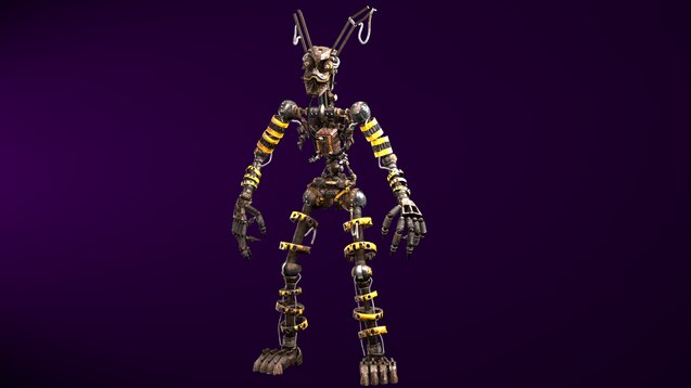 The Mimic Over Burntrap [Five Nights at Freddy's Security Breach