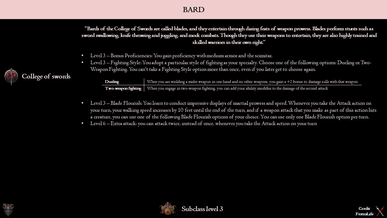 Baldur's Gate 3 Builds: Bard Class Guide - Fextralife