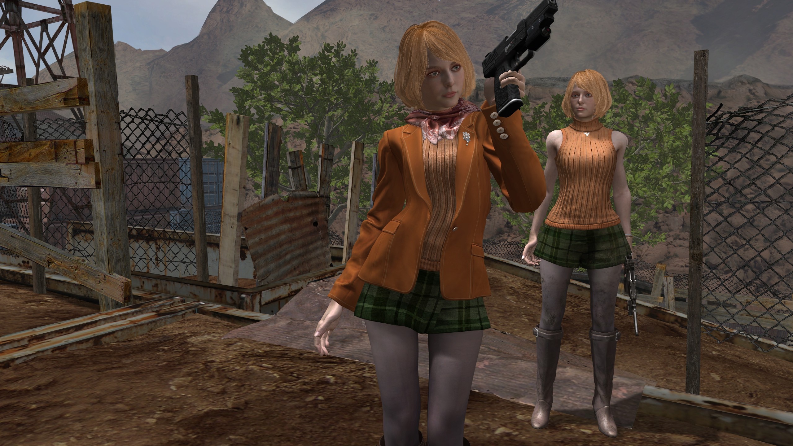 Resident Evil 4 Remake - Playable Ashley Mod Showcase w/ Download