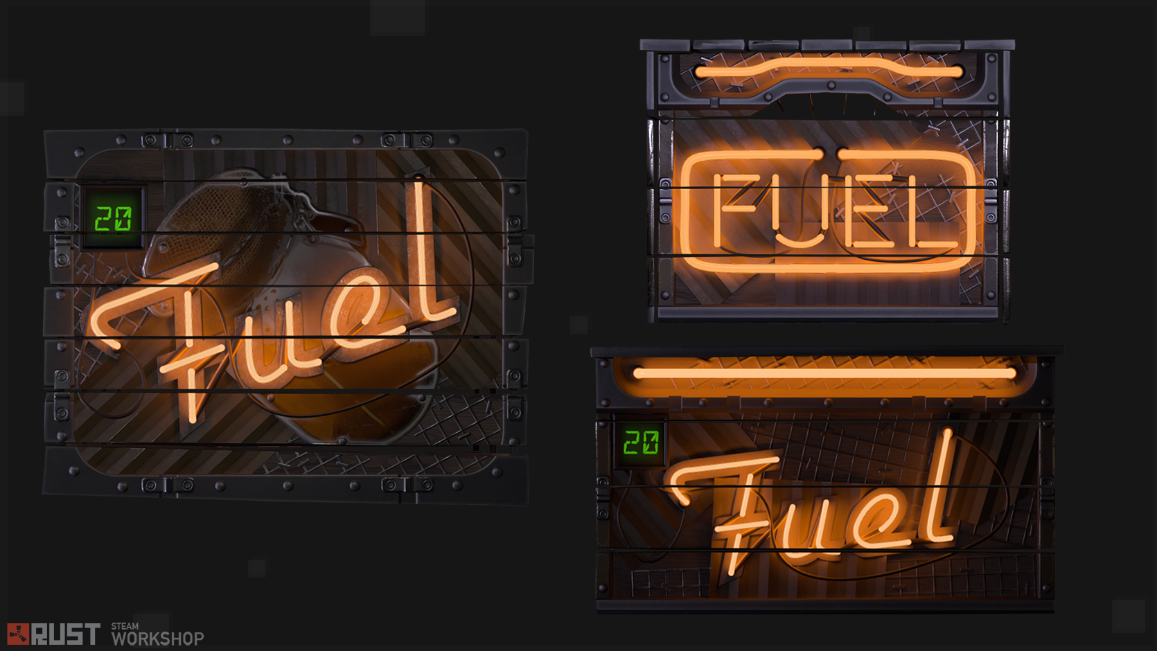 Neon Small Fuel Storage screenshot 1