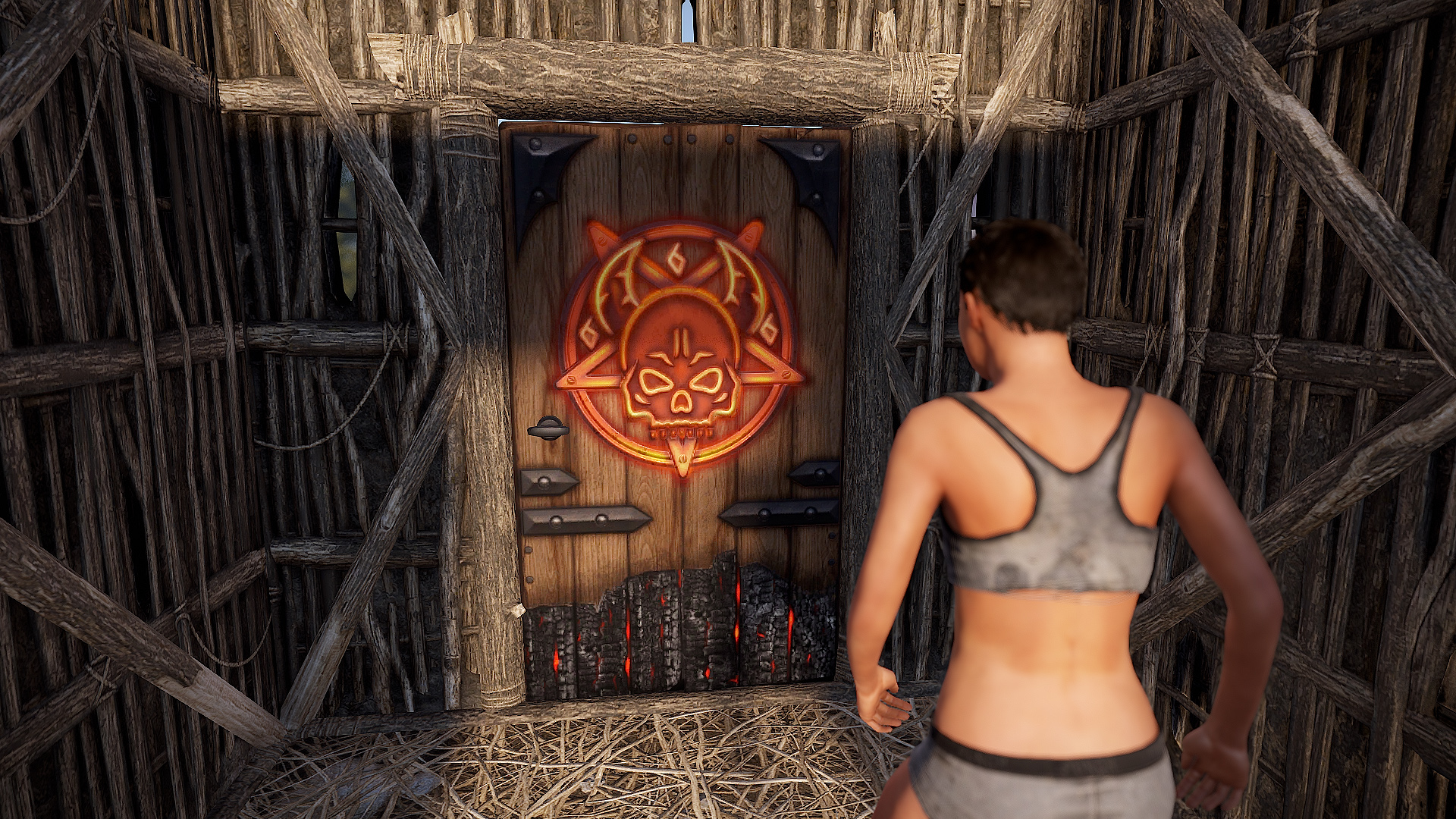 El Diablo Wooden Door screenshot 1