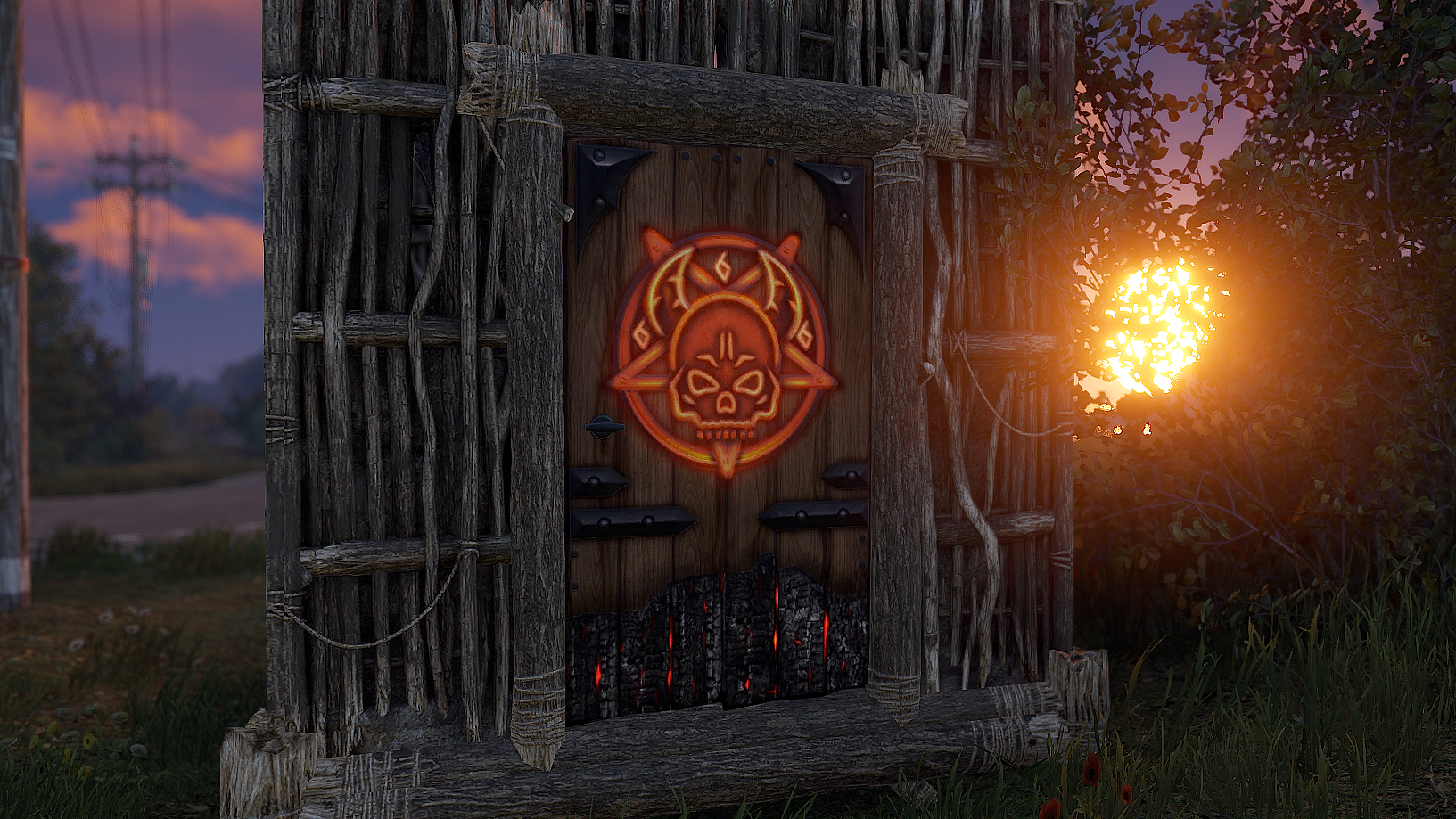 El Diablo Wooden Door thumbnail 5