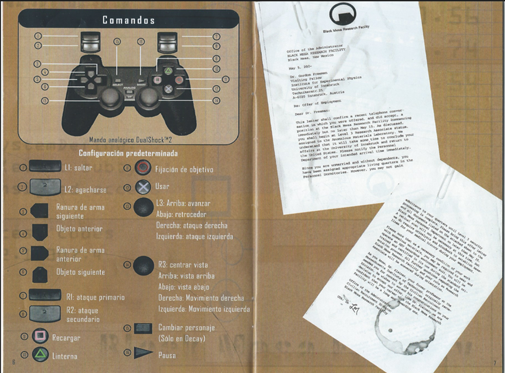 Jaquette De Jeu Half-Life Pour PlayStation 2 (PS2) - Boîtier Manuel - Très Bon État