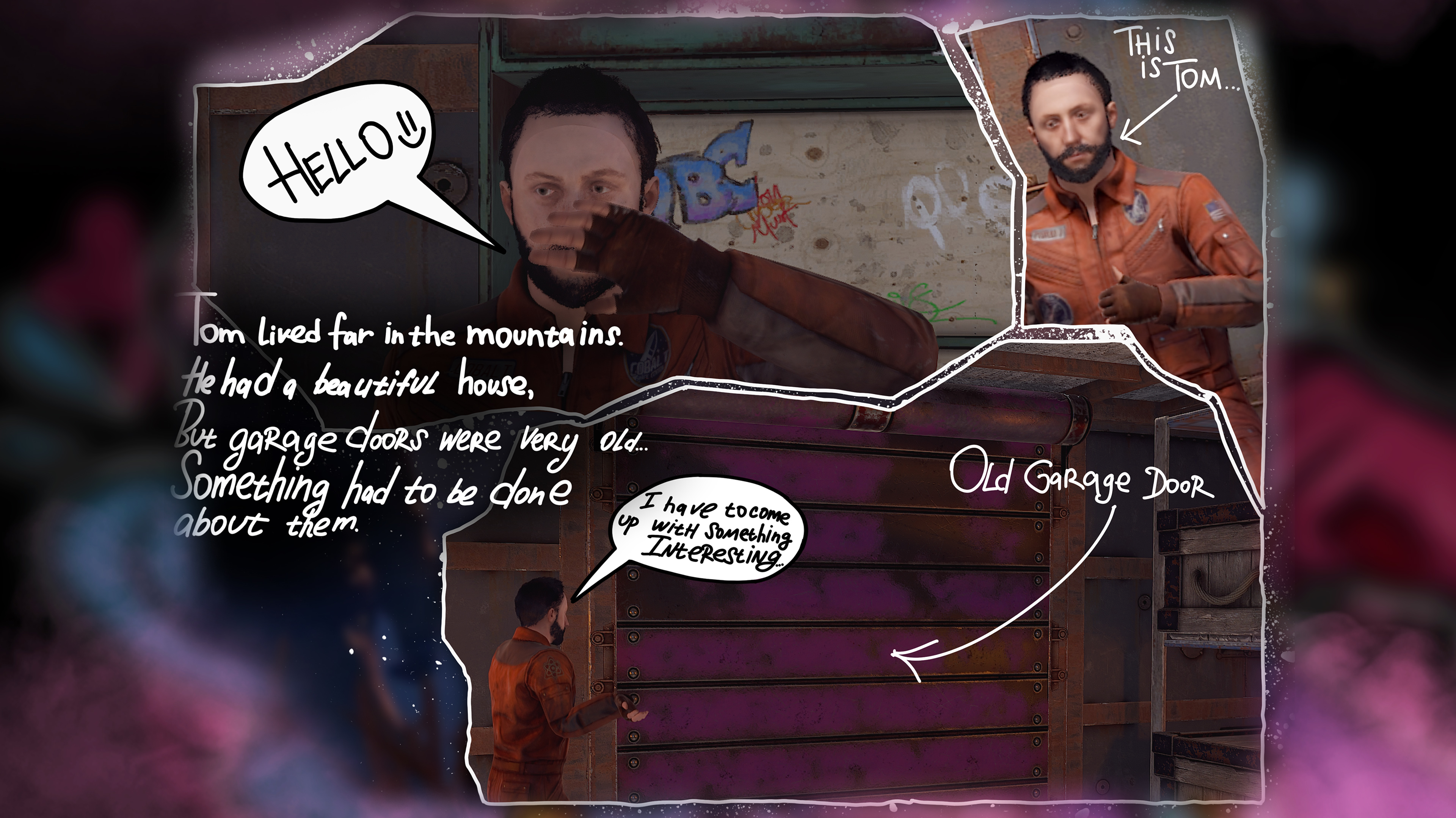Lovers' Arrow Garage Door screenshot 1