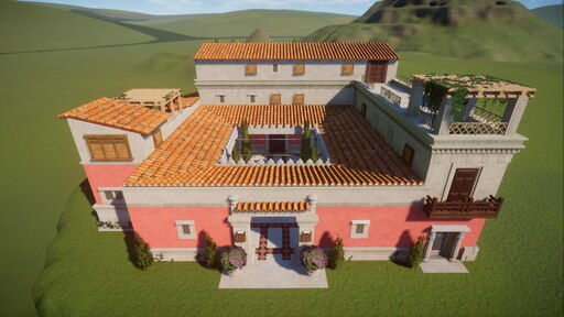 roman villa minecraft
