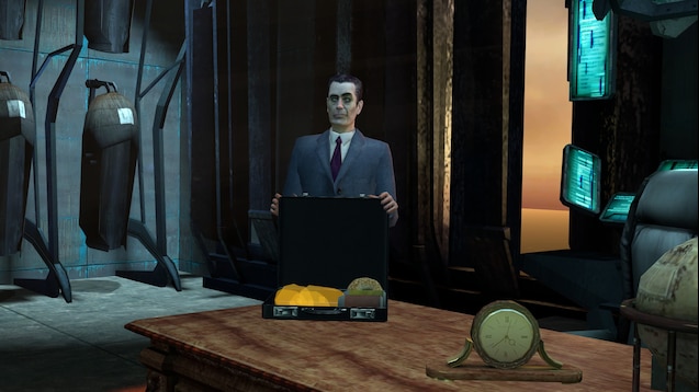 HL:A GMan (HL2 Default Briefcase) [Half-Life 2] [Mods]