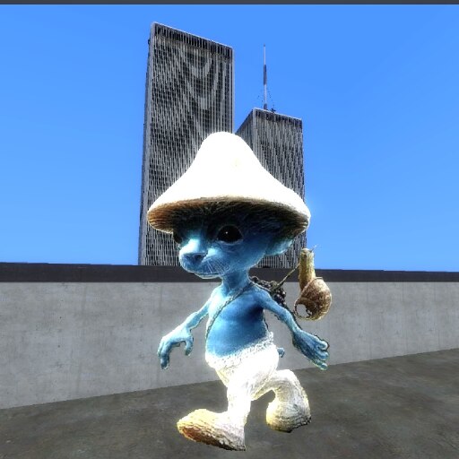 Smurf Cat by plieguito on Newgrounds