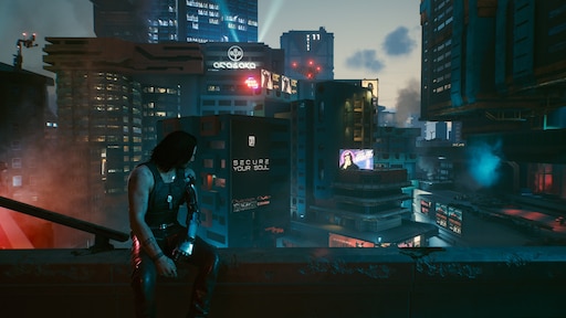 Киберпанк фото из игры Киберпанк фото из игры