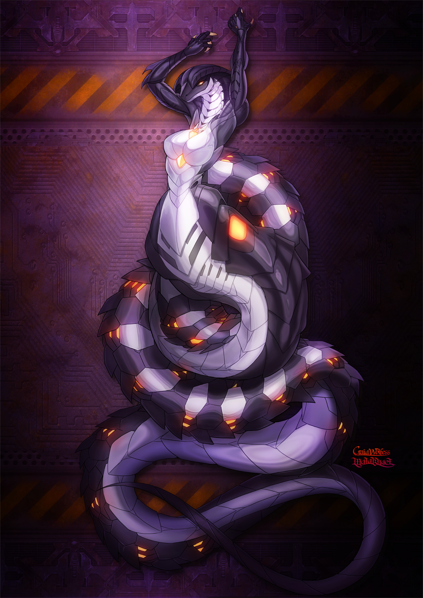 Змеи фото аниме Beautiful girl kissing a snake, manga style Anime character illustration 2396790