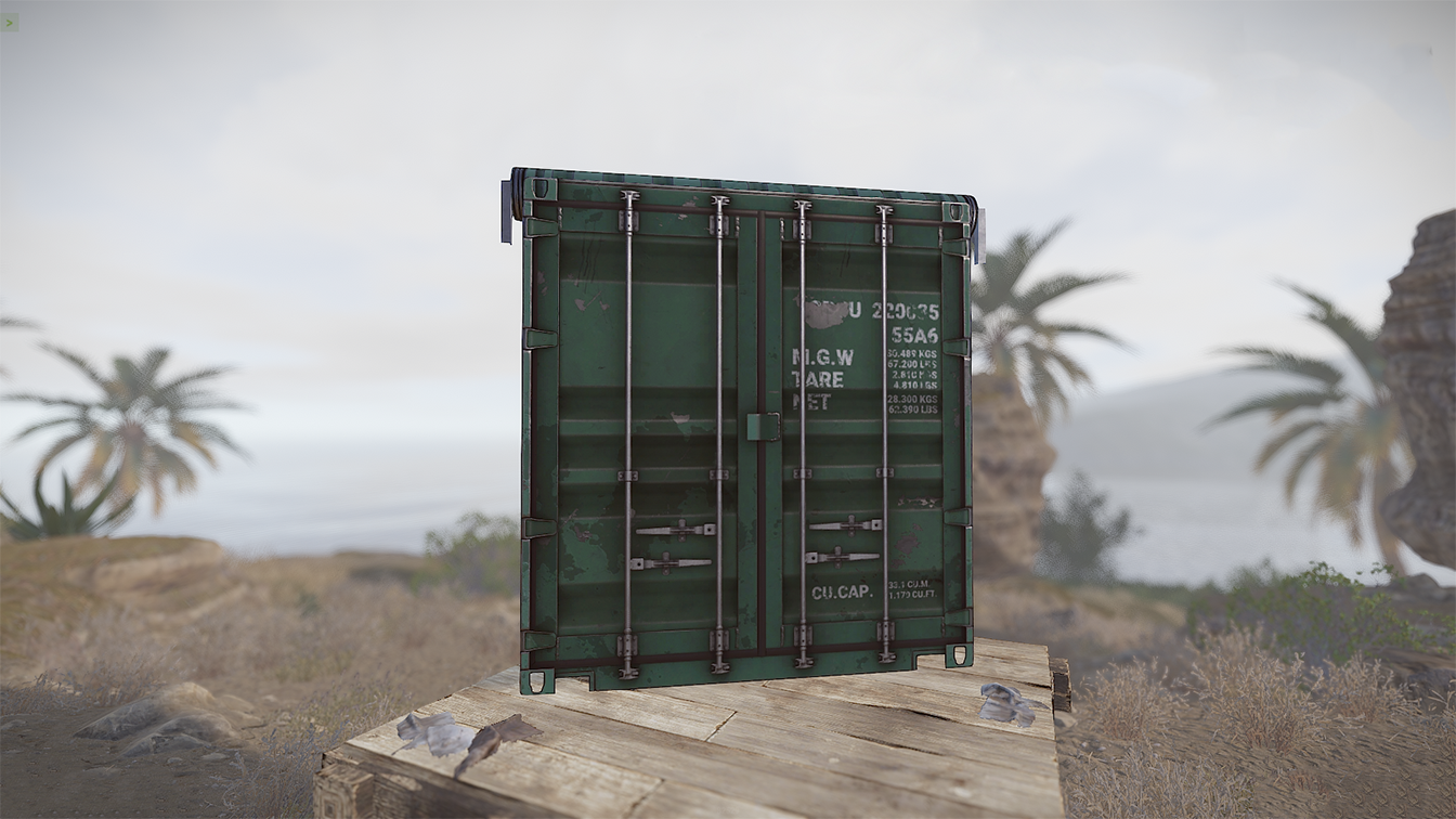 Shipping Container Garage Door thumbnail 2
