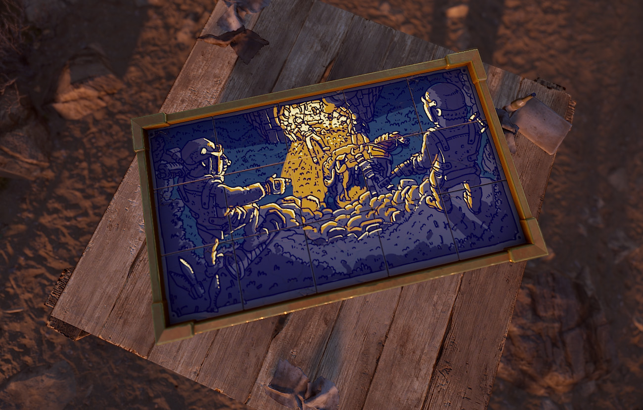 Porcelain Large Wood Box thumbnail 3