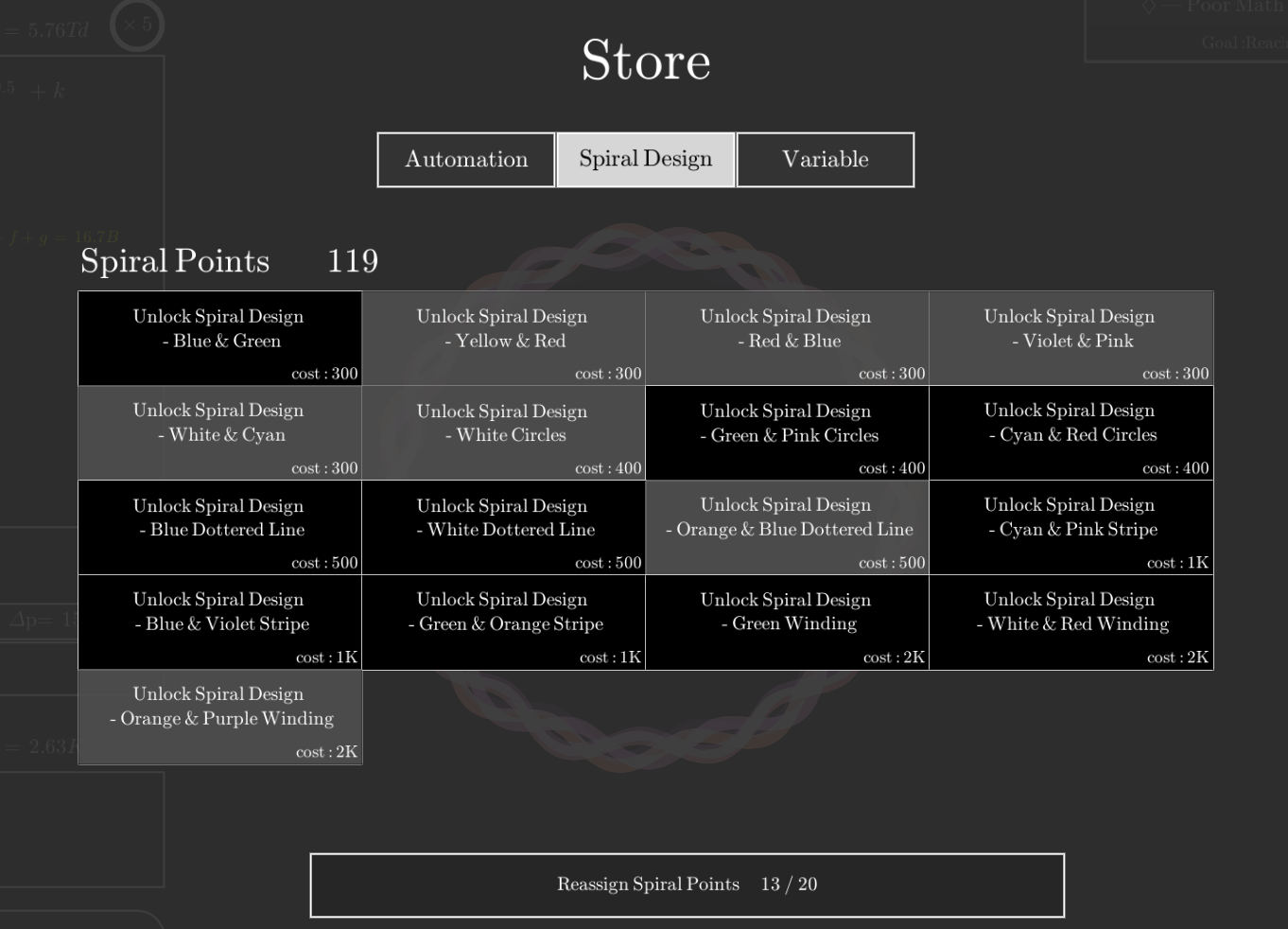 Steam community guide spiral design bonuses