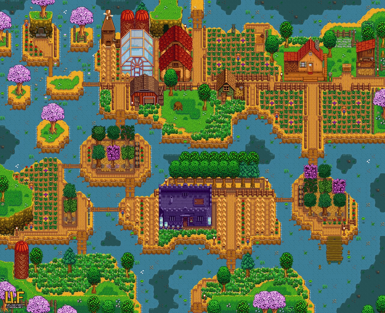 Steam Community Guide Stardew Valley Farm Design Ideas