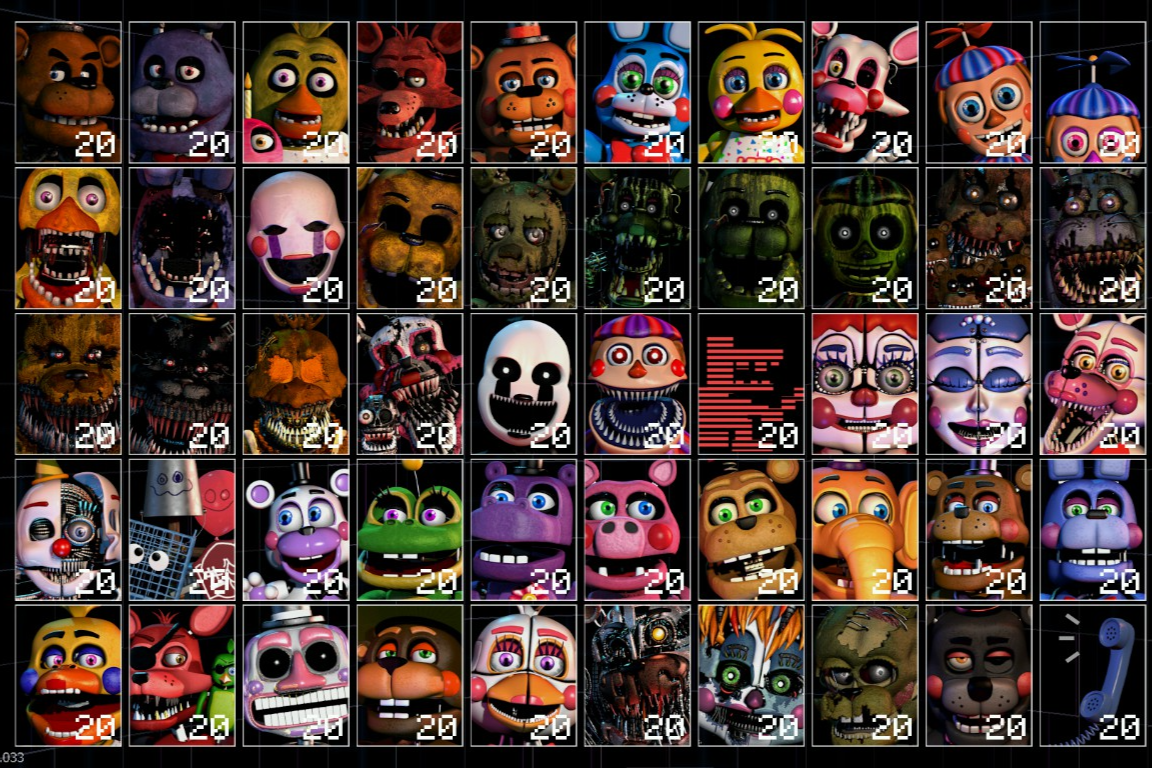 Compre Fnaf Ucn Funtime Chica Ultimate Custom Night Five Nights At