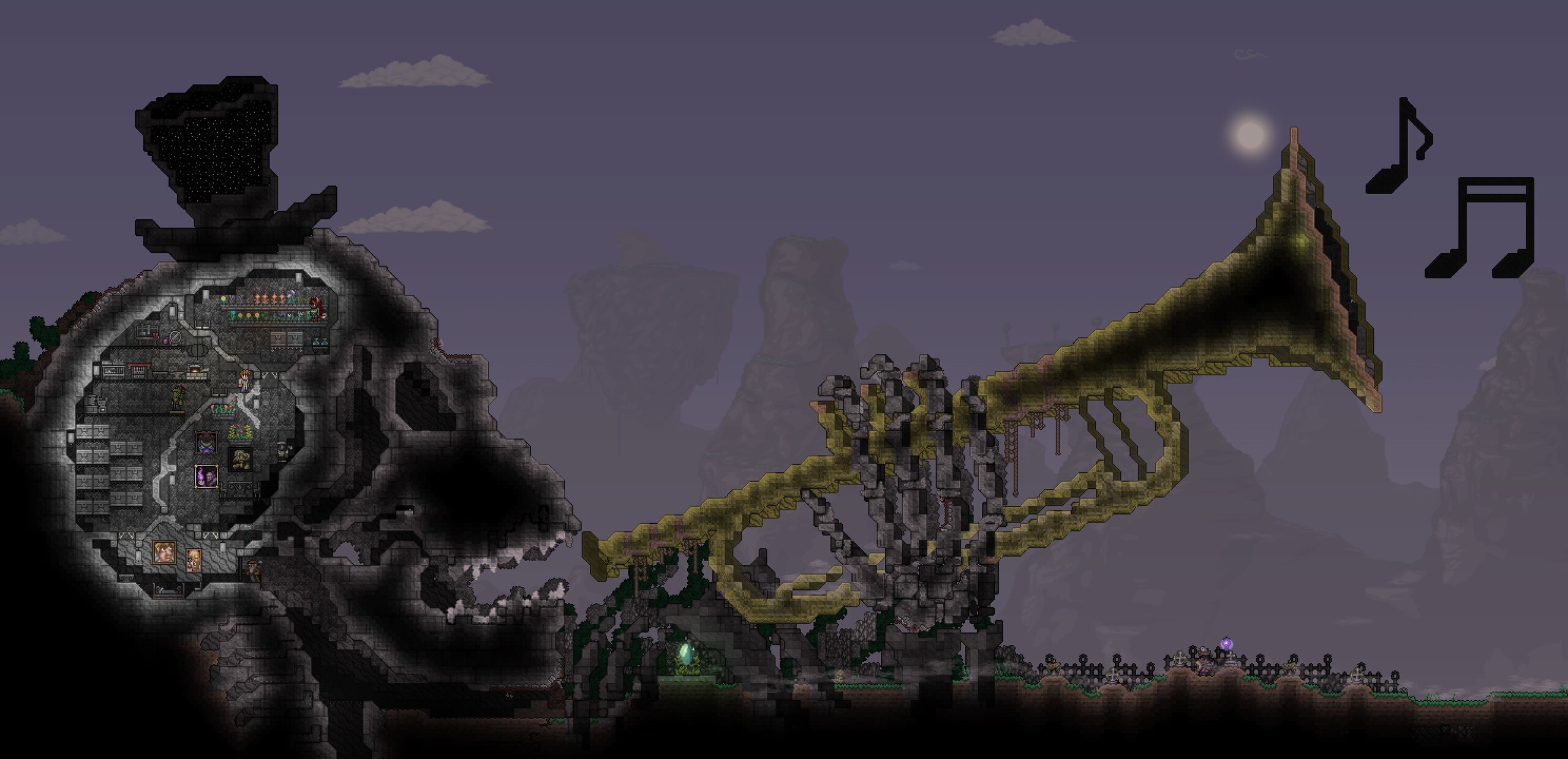 Скелетон Terraria