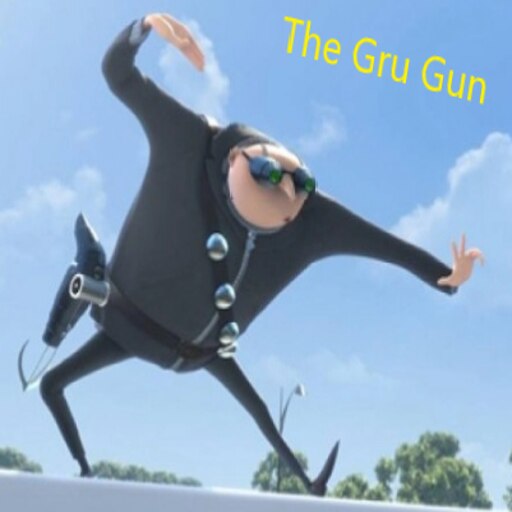 gru gun meme | Poster