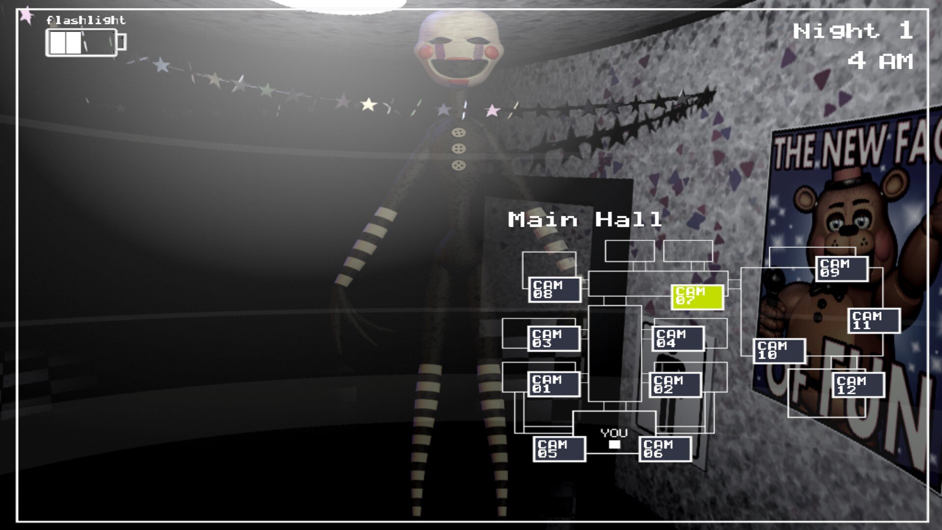 EASTER EGG!  Five Nights At Freddy's 2: Foxy's Death Screen Mini
