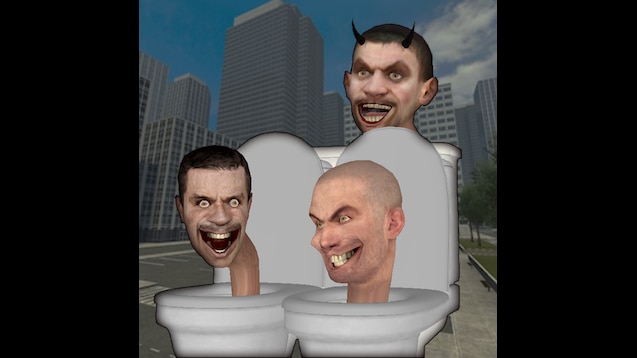 I just realised something, do people know what gmod is after looking for  skibisi toilet(and nextbots)? : r/CursedAds