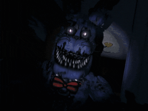 Five Nights at Freddy's 4 Nightmare Fredbear Jumpscare 