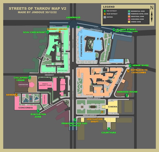 Тарков карта таркова