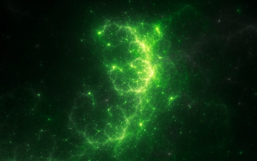 Зеленый эффект на фото Зеленый эффект на фото