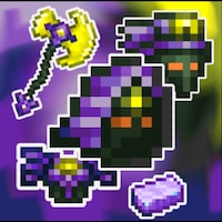 Terraria Lover on X: What I use when I get the terrablade frost armor  frost wings fire gauntlet warrior emblem avenger emblem all menacing   / X
